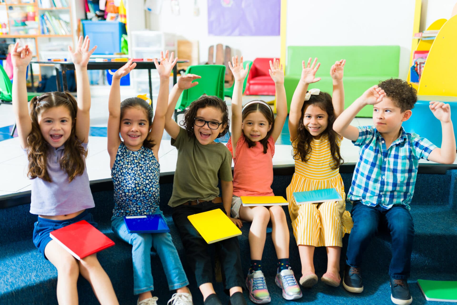 Children learning at The Village Learning Center