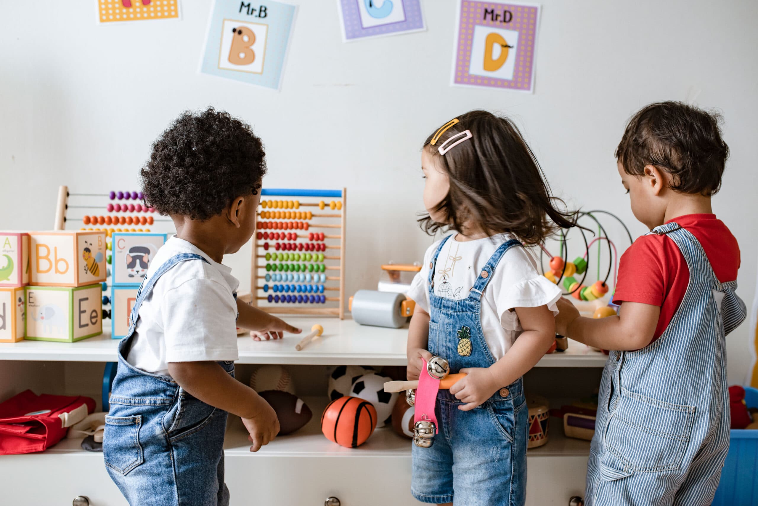 Children learning at The Village Learning Center